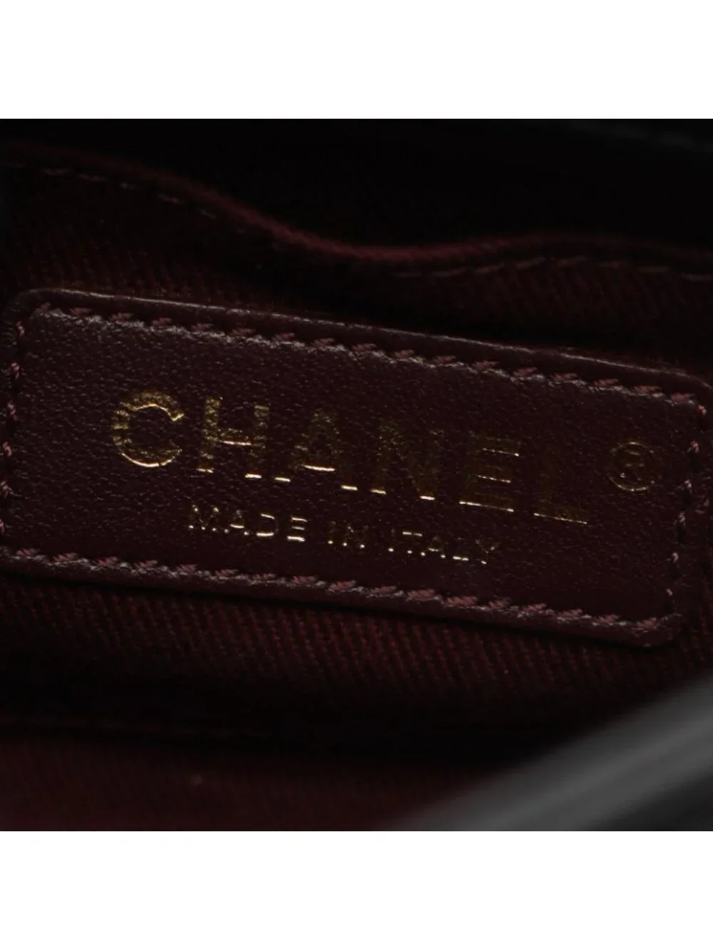 Chanel Shoulder Bag Quilted 2-Way Black Leather Chain